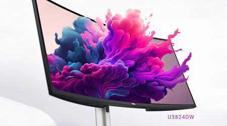De Dell UltraSharp 38 (U3824DW) is aangekomen in Europa: een monitor met gebogen scherm en USB-hub voor €1303