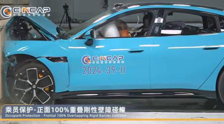 Xiaomi SU7 scoort vijf van de vijf sterren in C-NCAP crashtests