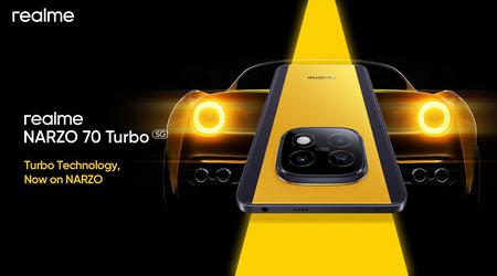 realme bereidt zich voor op de lancering van de budgetsmartphone NARZO 70 Turbo 5G