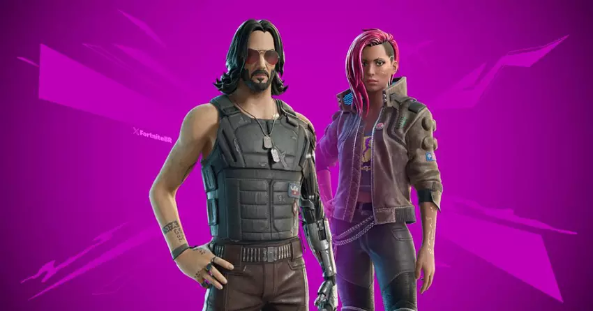 Kerstcadeau van Epic Games: Cyberpunk-personages en -items zitten al in Fortnite!
