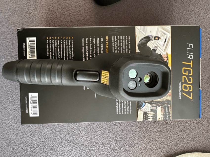 FLIR TG267 handheld thermische camera