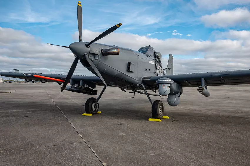 OA-1K Skyraider II aanvalsvliegtuig