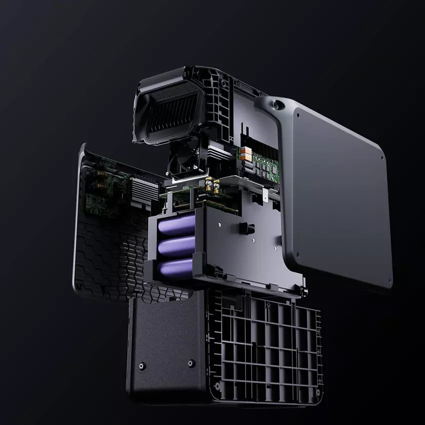 Exploded diagram van de DJI Power 2000