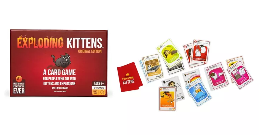 Exploderende Kittens Spel