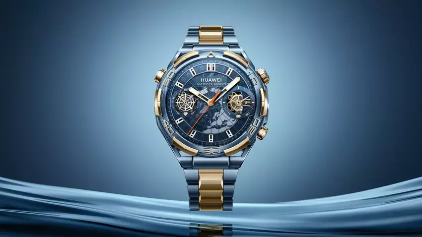 Huawei Horloge Ultimate Design Sapphire Gold gelanceerd in China: prijs $3315