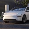 De bijgewerkte Tesla Model Y - vooraanzicht