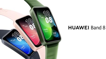Huawei Band 8 met AMOLED-scherm, SpO2-sensor en tot 14 dagen batterijduur uitgebracht buiten China