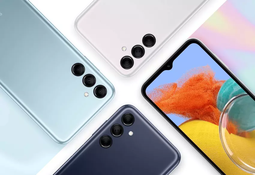 Samsung Galaxy M14 5G budget smartphone is begonnen met het ontvangen van Android 14 met One UI 6.0