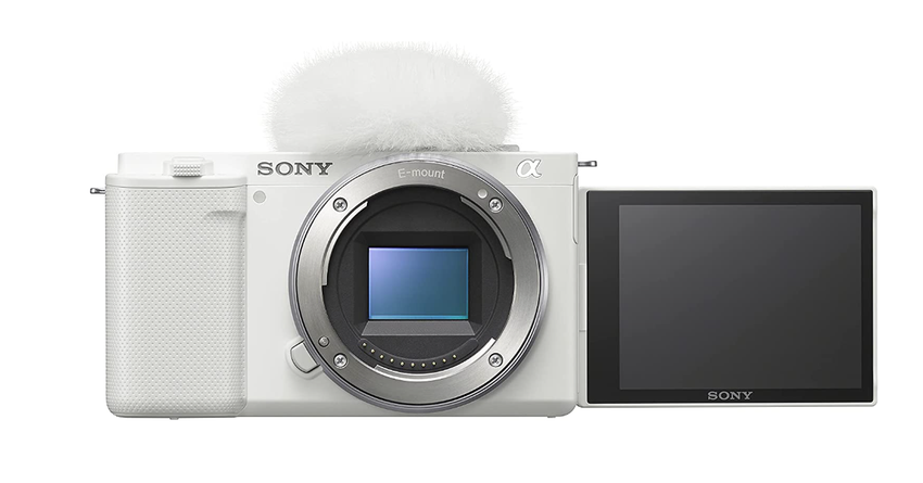 Sony Alpha ZV-E10 videocamera voor interviews