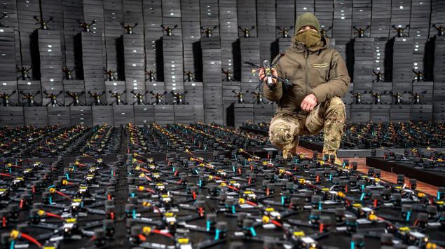VK zal 100.000 drones aan Oekraïne ...
