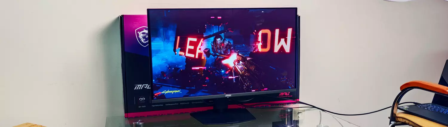 MSI MPG 321URX QD-OLED review: 32-inch gamingmonitor met snelle QD-OLED-matrix
