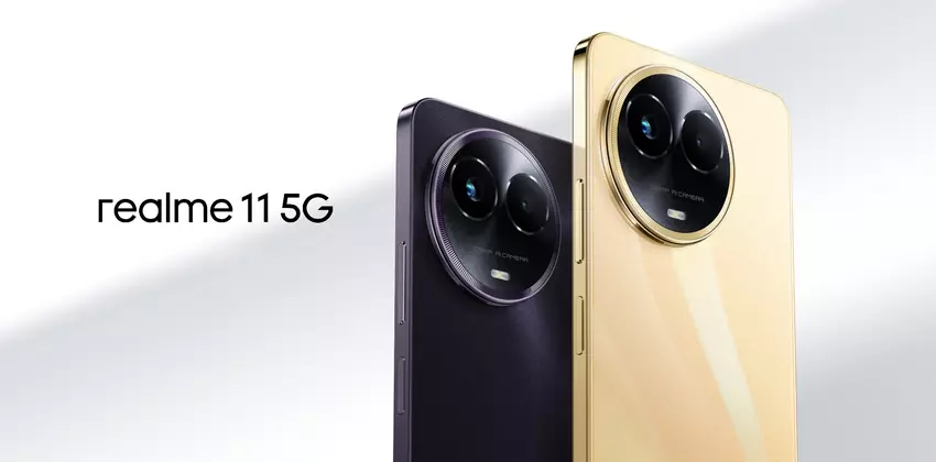 realme 11 5G: 120Hz beeldscherm, MediaTek Dimensity 6100+ chip, 100 MP camera en 5.000 mAh batterij met 67W opladen