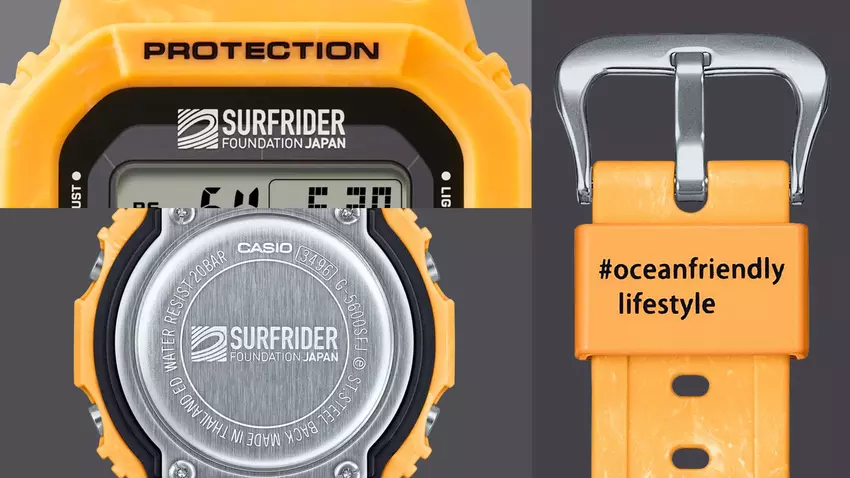 Casio G-Shock x Surfrider Foundation G-5600SFJ-9 is nu beschikbaar in het VK