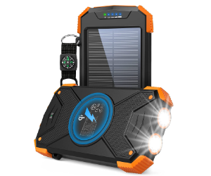 BLAVOR zonne-energie bank 10000mAh