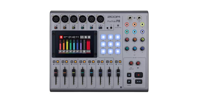 Zoom PodTrak P8 Podcastrecorder