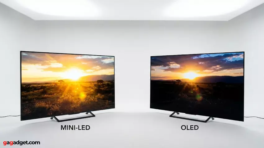 Mini-LED vs OLED TV vergelijking technologieverschillen weergavekwaliteit