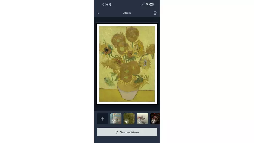 SwitchBot AI Art Frame groottervergelijking