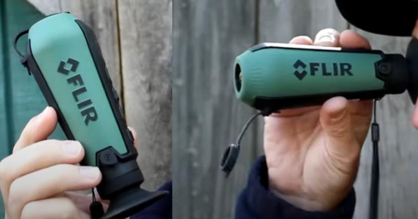 FLIR Scout TK thermische monokijker voor op de helm