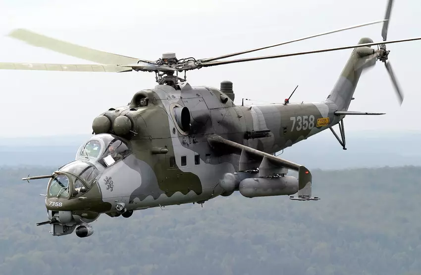 Tsjechië draagt nieuwe batch Mi-24 helikopters over aan Oekraïne