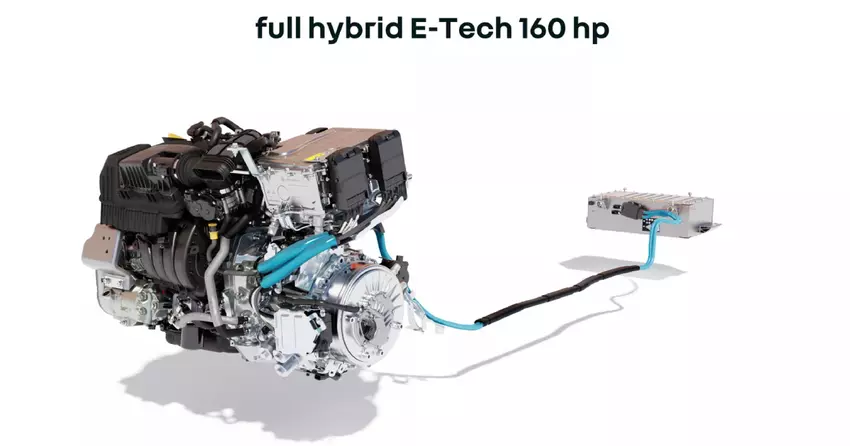 Renault heeft een nieuwe 160pk hybride aandrijflijn voor de Captur en Symbioz onthuld