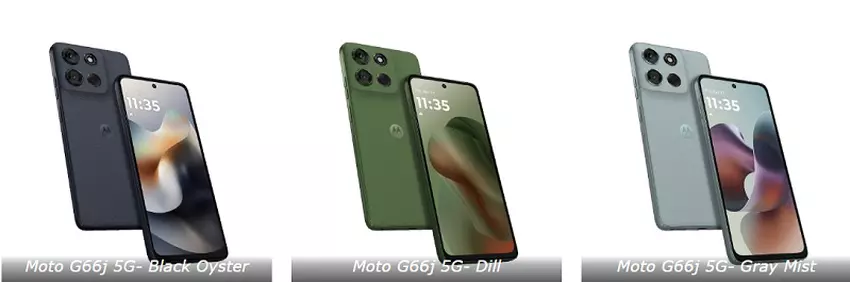 Motorola Moto G66j 5G afbeelding