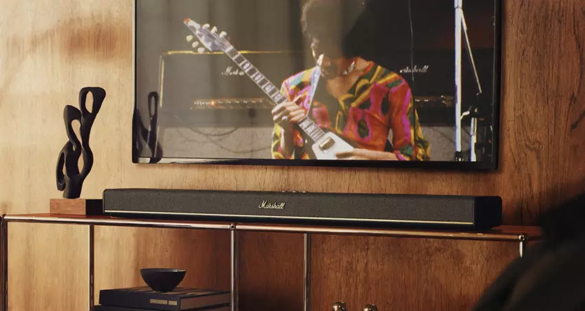 Marshall betreedt de soundbar-markt: het bedrijf introduceerde de Heston 120