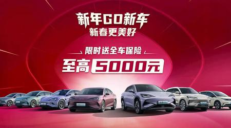 BYD bood gratis verzekering aan op sommige elektrische auto's als onderdeel van de nieuwjaarspromotie