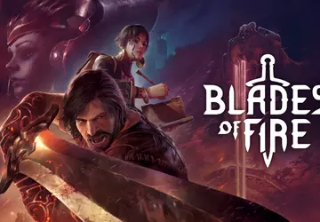 Het actie spel Blades of Fire, ...
