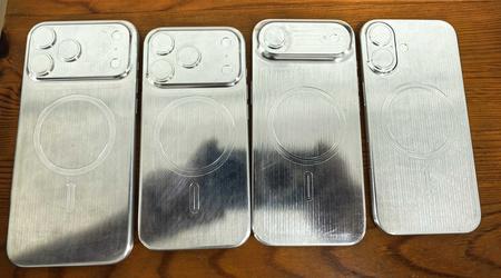 Een insider heeft een foto gelekt van de blanco hoesjes van alle iPhone 17 modellen met de exacte afmetingen van de hoesjes