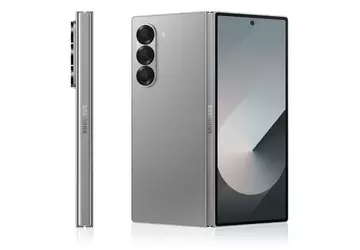 De verf op de Galaxy Fold ...