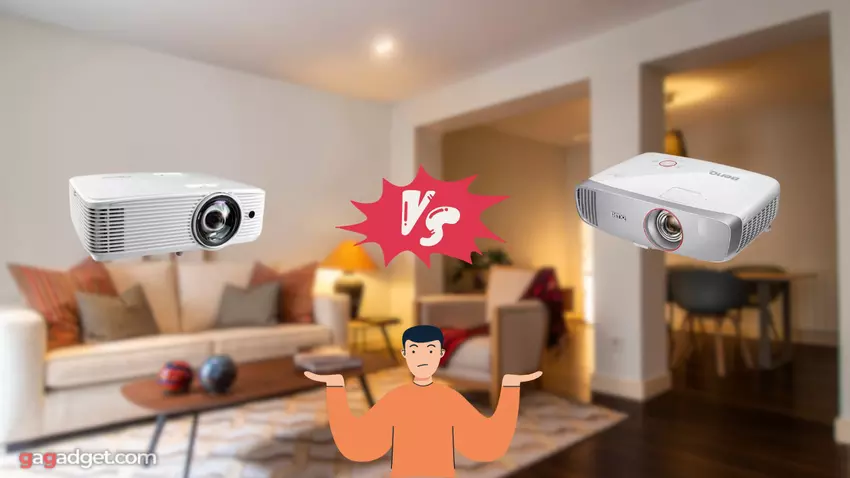 Optoma GT1080HDR vs Benq HT2150ST in 2025