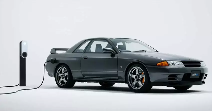 Nissan heeft een elektrische GT-R R32 gemaakt voor de Tokyo Auto Salon 2025