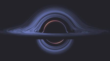 Wetenschappers krijgen eerste live beeld van superzwaar zwart gat dat een krachtige straal met bijna-lichtsnelheid uitwerpt.