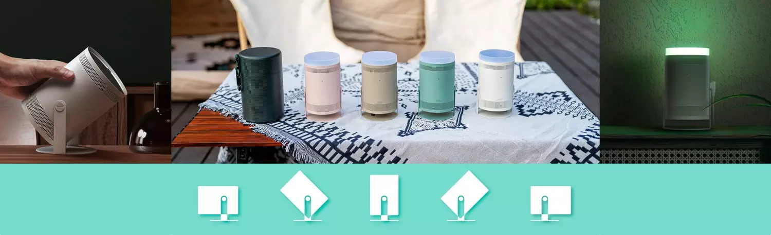 Meer dan een draagbare projector: 6 beroepen Samsung De Freestyle