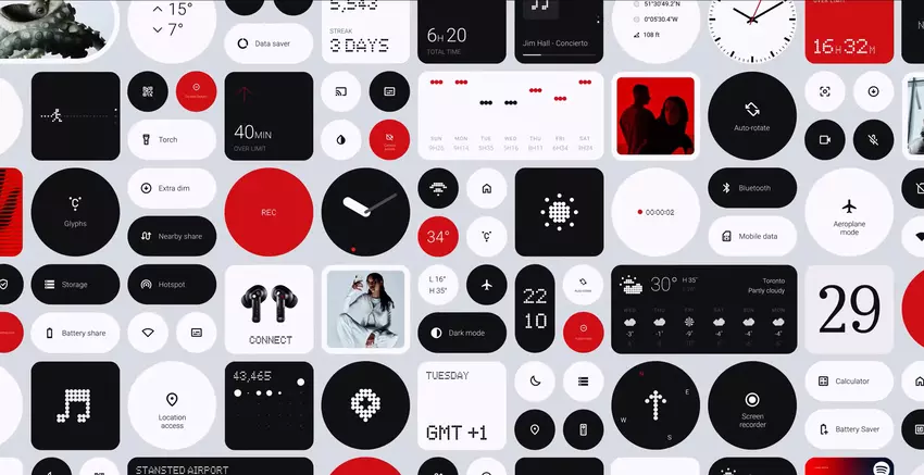 Nothing Phone 1 is begonnen met het ontvangen van Nothing OS 2.0 gebaseerd op Android 13