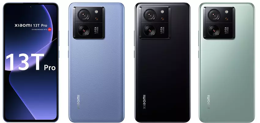 Xiaomi 13T Pro met Dimensity 9200+ en twee 50MP camera's krijgt een aanpassing met 1TB aan ingebouwde opslag voor €999