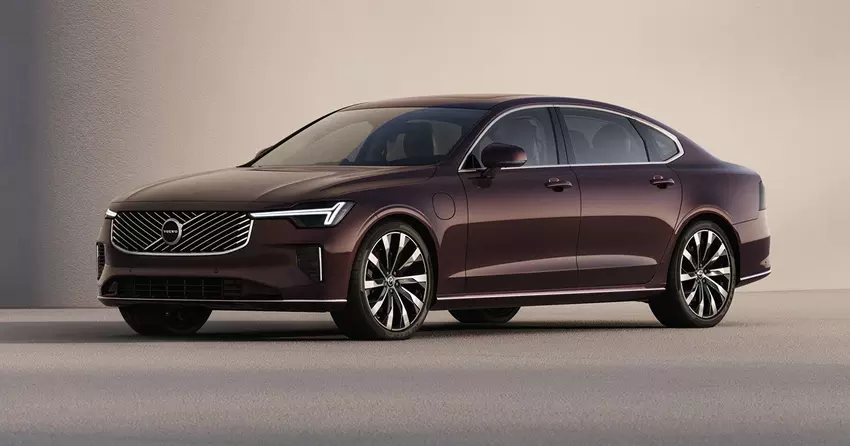 Het is een vernieuwde Volvo S90, maar hij zal niet beschikbaar zijn in Europa of de VS