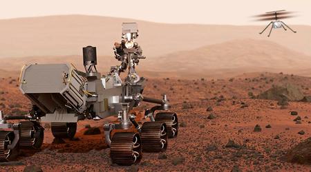 Ingenuity heeft zijn 51e missie naar Mars voltooid en de Perseverance rover gefotografeerd