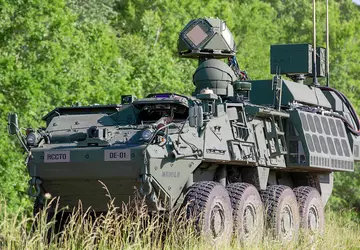 Stryker pantserwagens krijgen een 50W DE ...
