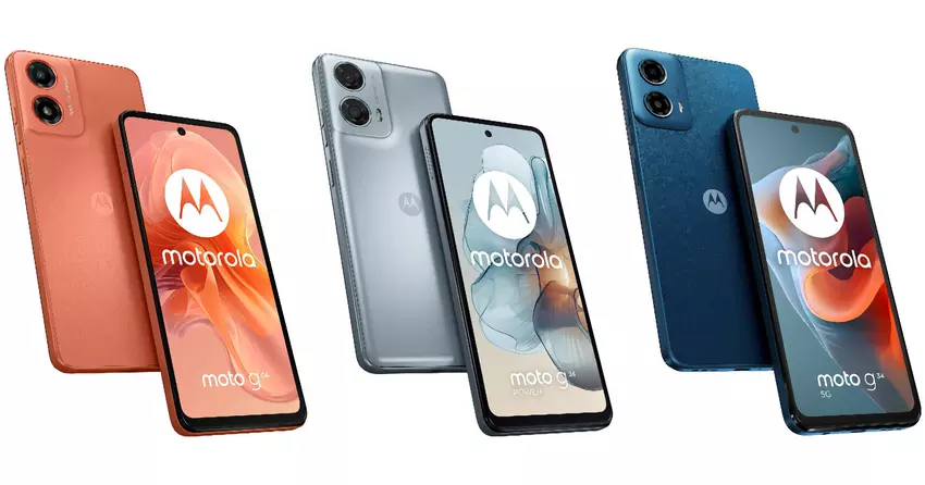 Moto G04, Moto G24 Power en Moto G34 5G specificaties en prijzen zijn online opgedoken