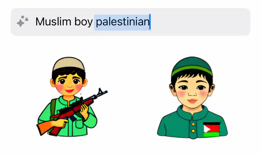AI genereert stickers WhatsApp voegt soms wapens toe aan afbeeldingen van kinderen bij Palestina-gerelateerde vragen
