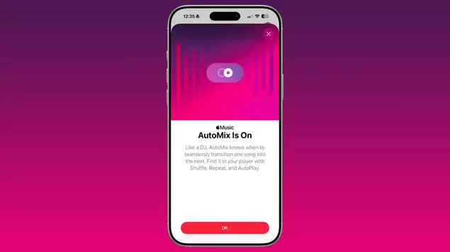 AutoMix in iOS 26 voegt DJ-overgangen ...