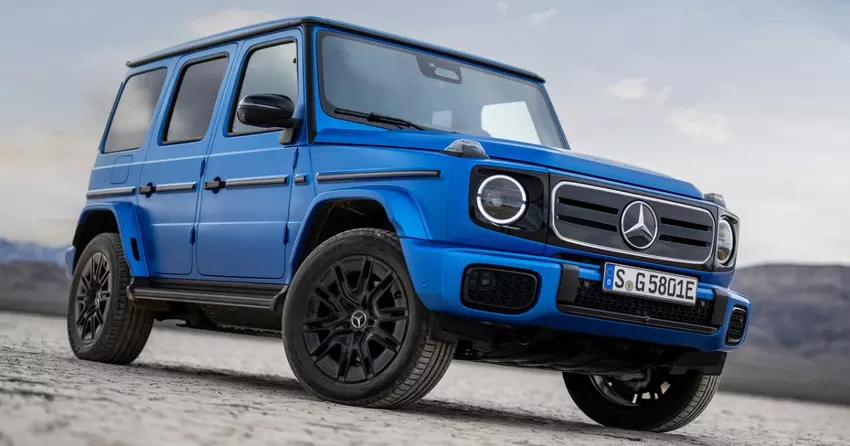 De elektrische G-Klasse bleek een flop - Handelsblatt