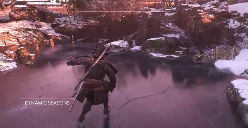 In de winter bevriezen de watermassa's en worden ze wegen