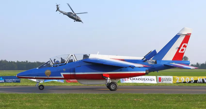 Vliegtuigen Patrouille de France botsen tijdens training in Frankrijk 