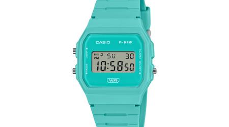 Casio onthult nieuw G-Shock F-91WB-2A2 horloge met 7 jaar batterijduur