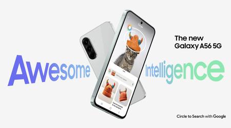 Samsung Galaxy A56 debuteert met nieuwe chip, 50MP camera en Android 15