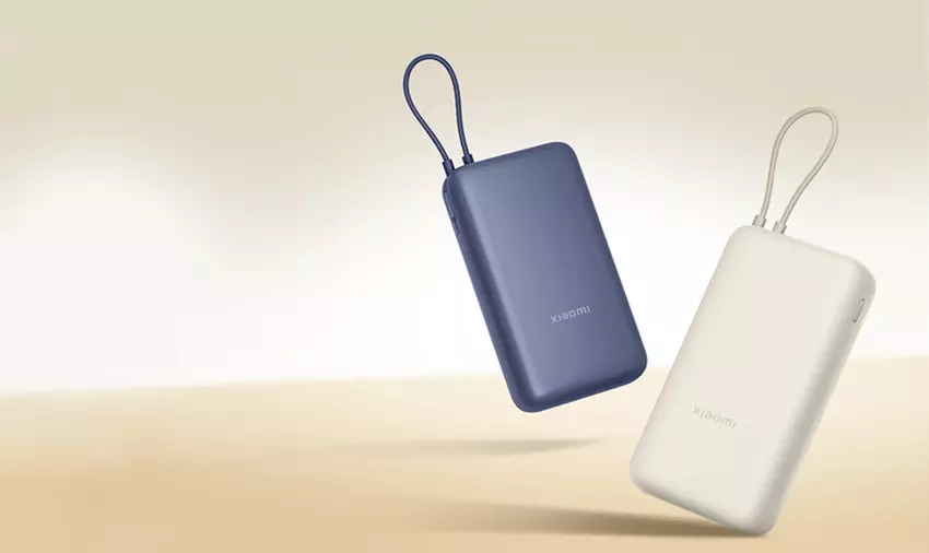 Xiaomi introduceert Power Bank 20K met ingebouwde kabel: opladen voor drie apparaten tegelijk