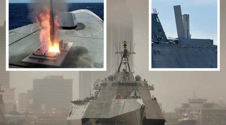 De Amerikaanse marine heeft het kustgevechtsschip USS Savannah uitgerust met een Mk 70 lanceerinrichting voor Tomahawk en Standard Missile 6 Block IB raketten.