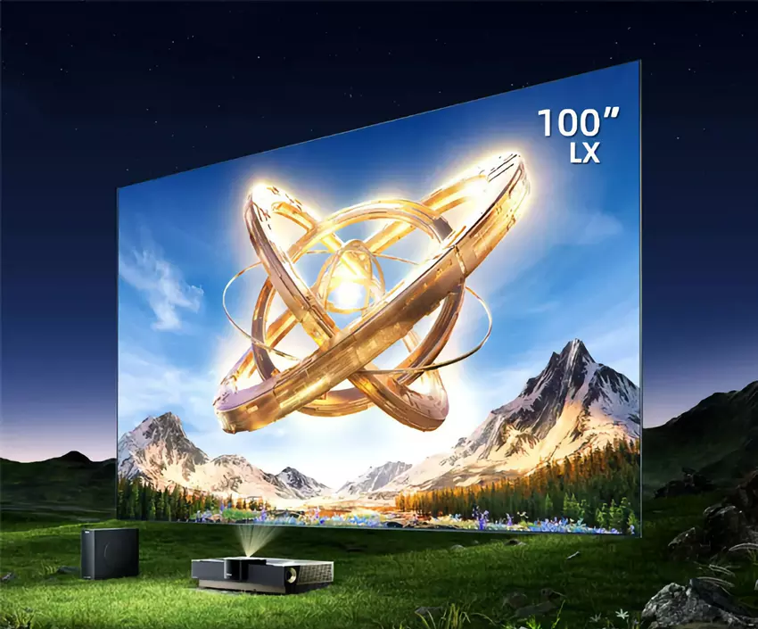 Hisense heeft een reeks projectoren tot 120 inch en 8K-ondersteuning onthuld